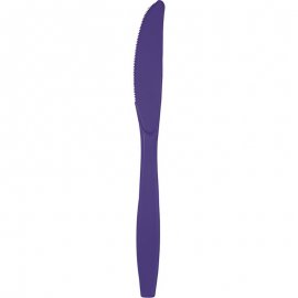 24 LAMES EN PLASTIQUE VIOLETTE DE QUALITÉ SUPÉRIEURE