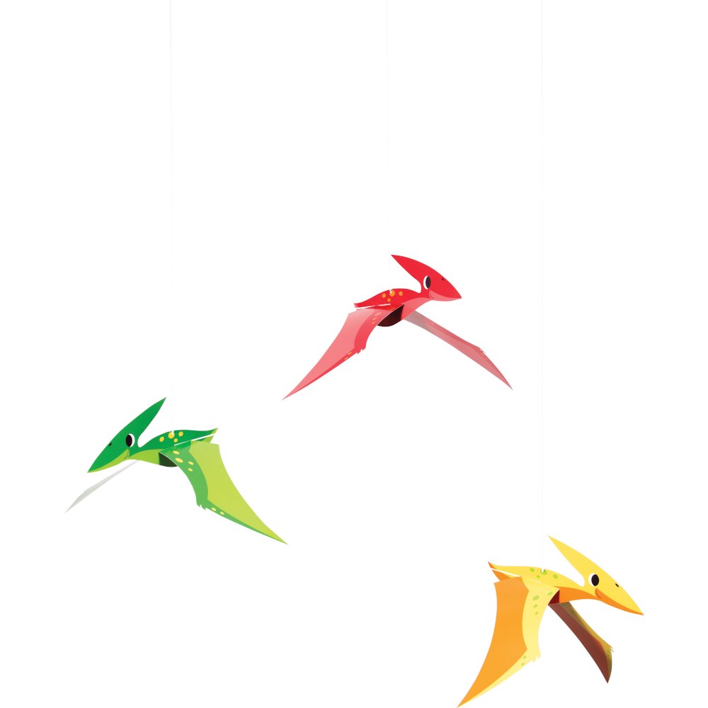 3 pendentifs 3D GARÇON DINO PARTY