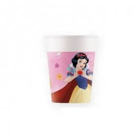 8 GOBELETS EN PAPIER PRINCESSES DISNEY