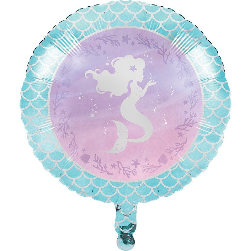 Palloncino in lamina Mermaid Shine