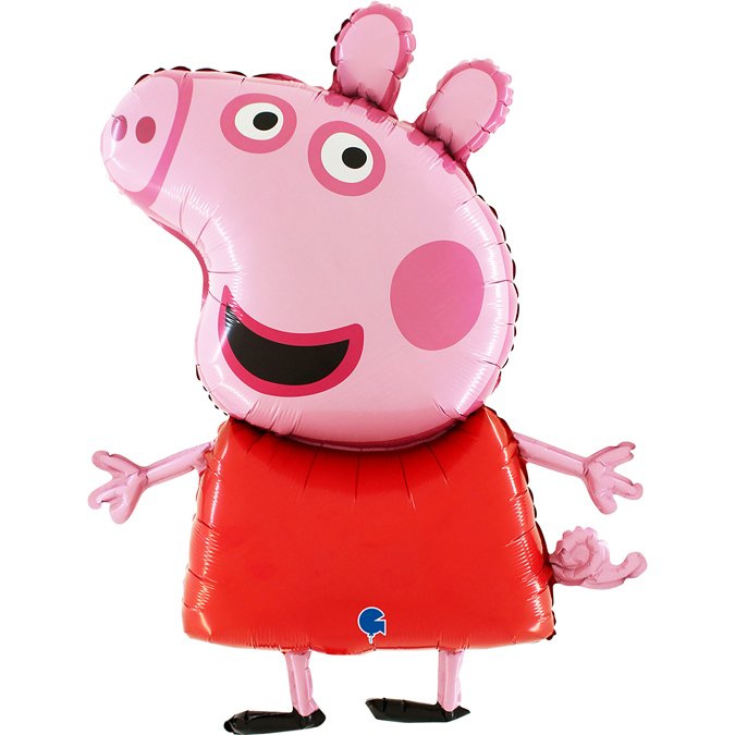Palloncino in schiuma Peppa Pig 81 cm