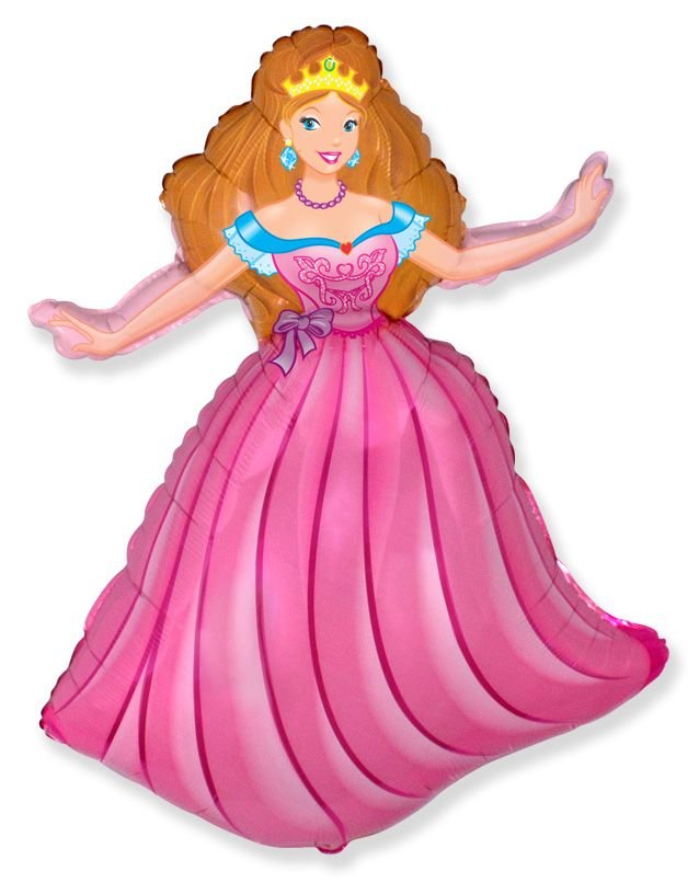 Ballon Princesse 90 x 62 cm