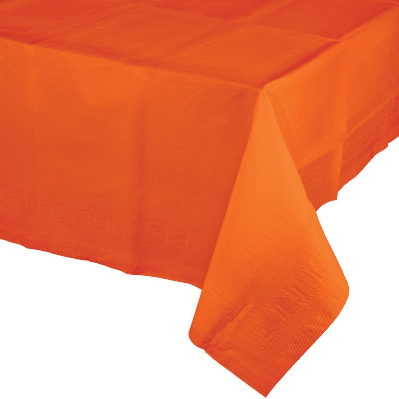 TOVAGLIA DI CARTA 274 X 137 CM ARANCIONE BACIATO DAL SOLE