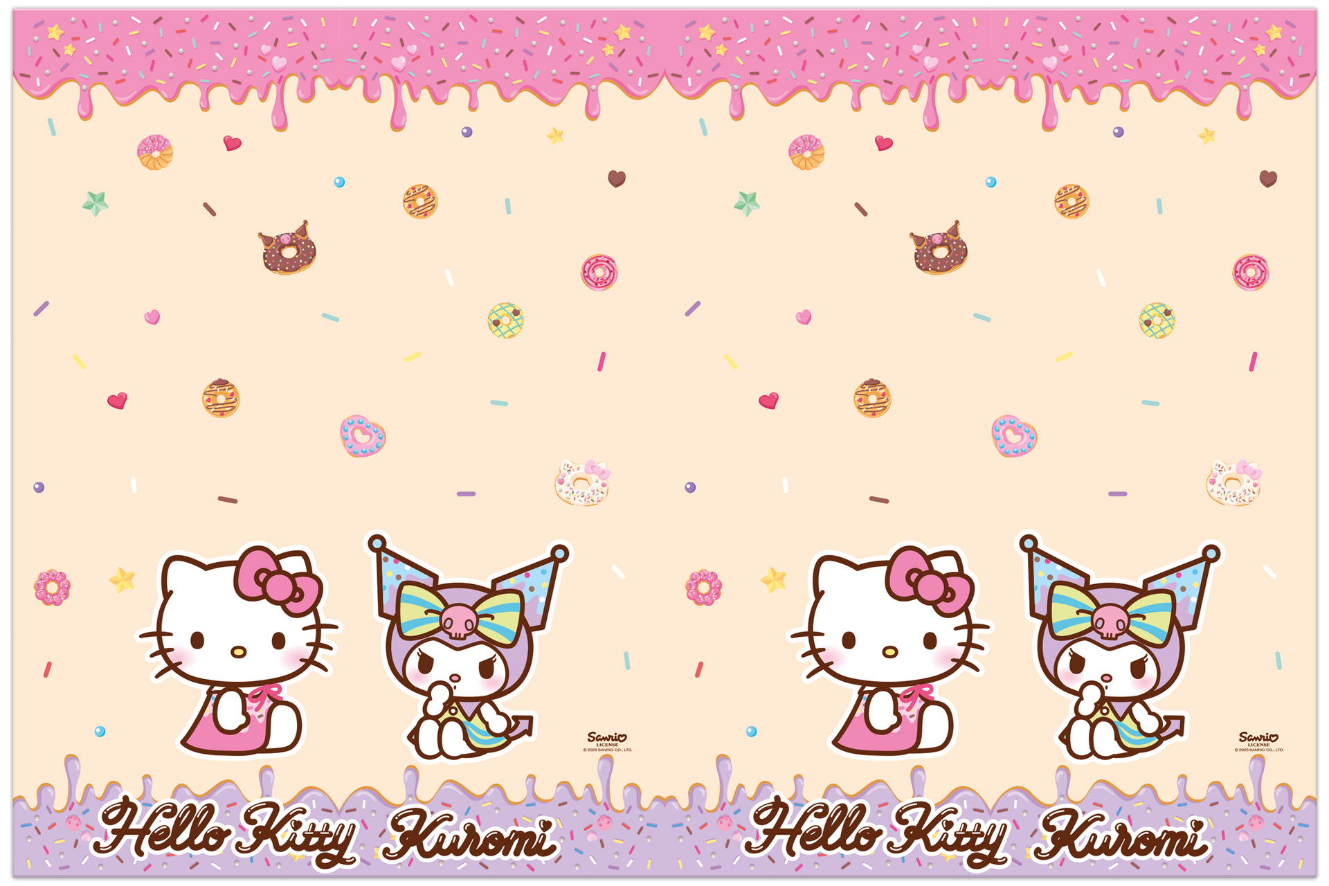 Nappe Kuromi 120 x 180 cm