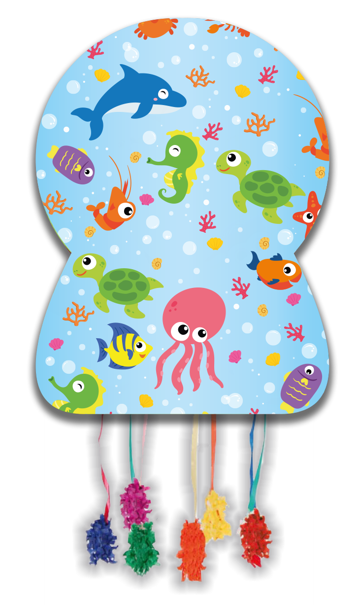 Grande Piñata per feste oceaniche
