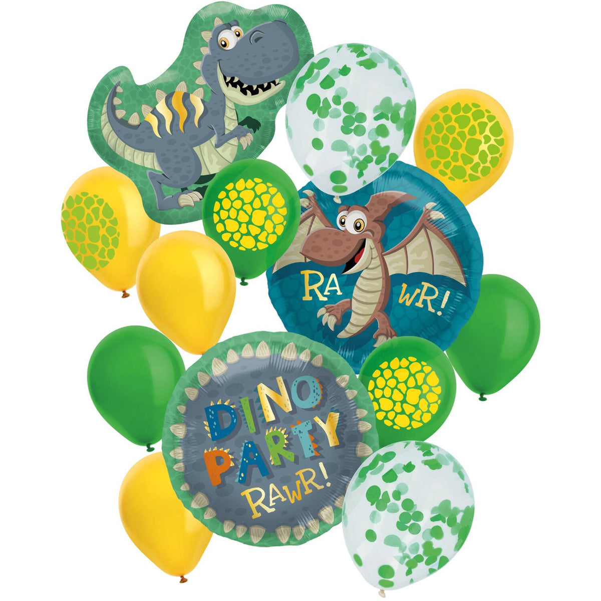 Dino Set of 13 Balloons
