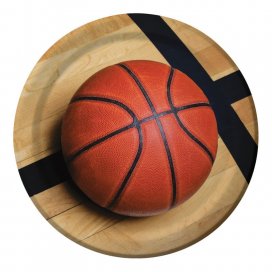 All / Vajillas y Temáticas / Deportes / Sports Fanatic Basketball