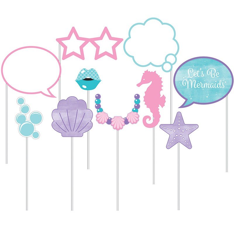 10 accessori per il photocall di Mermaid Shine