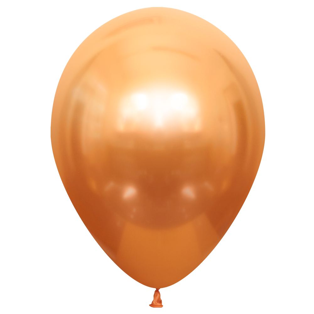 10 Globos Cobre Glossy 30 cm