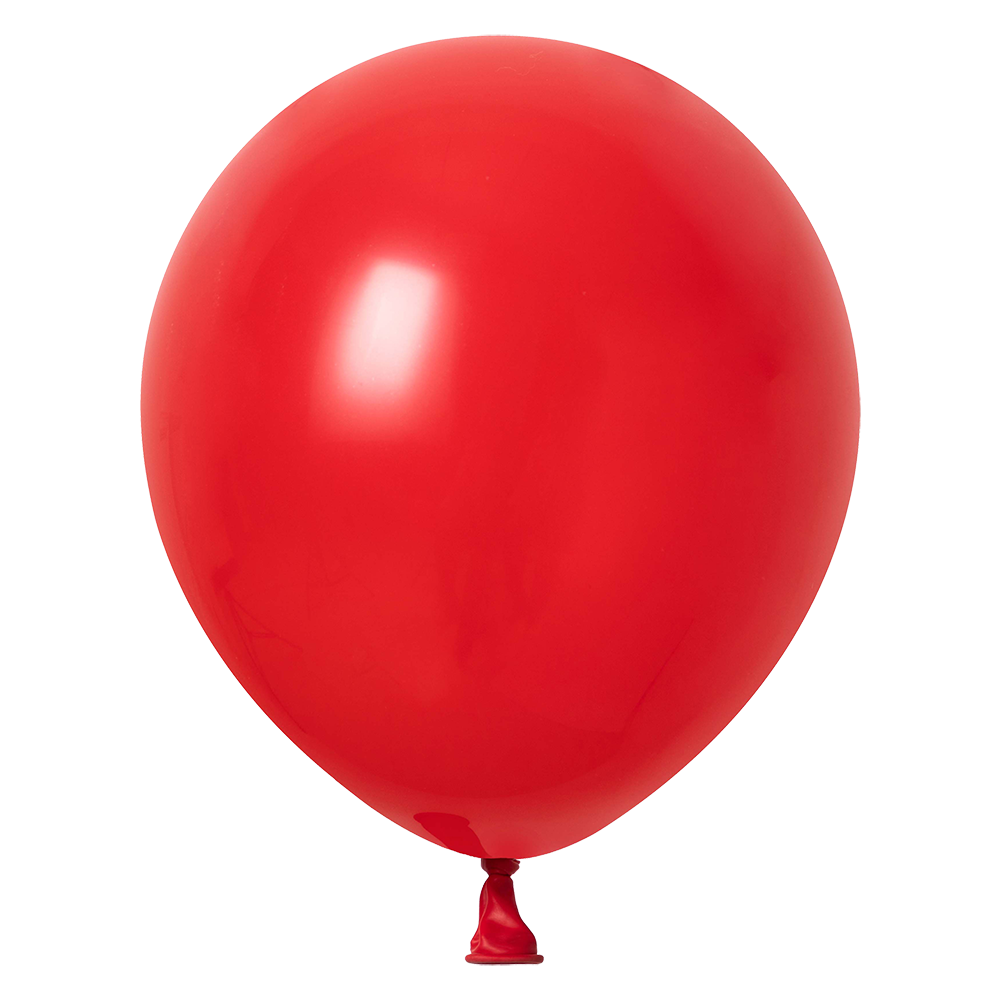 10 Globos Rojo Fashion 30 cm