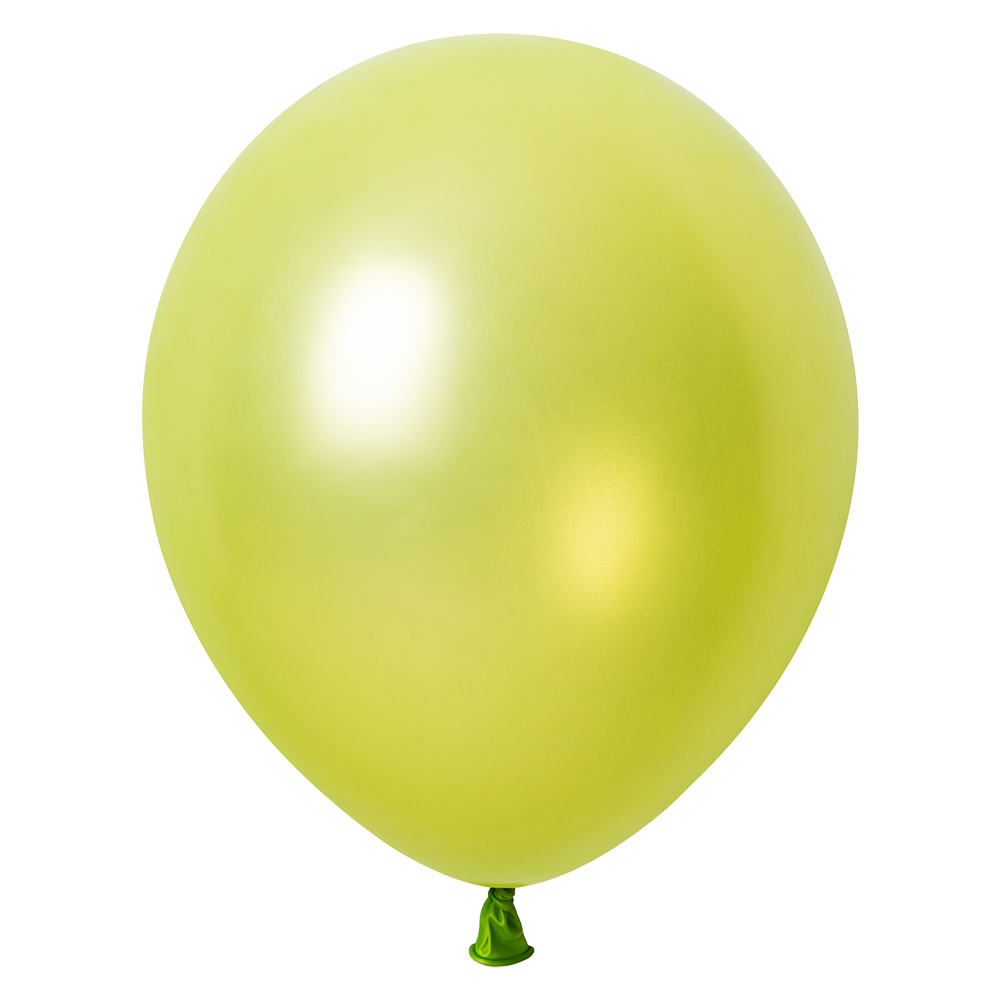 10 palloncini metallizzati verde menta da 30 cm