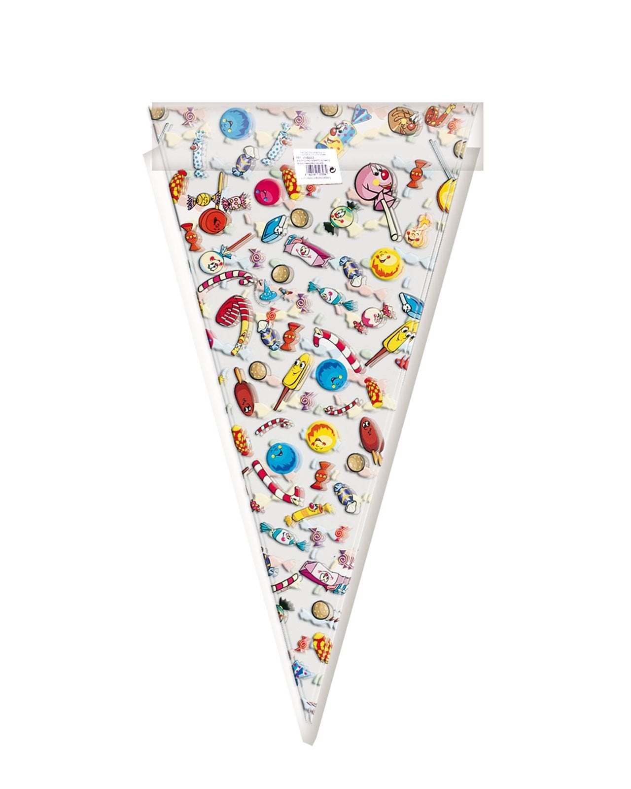 100 Bolsas Cono Sweet 20 x 40 cm