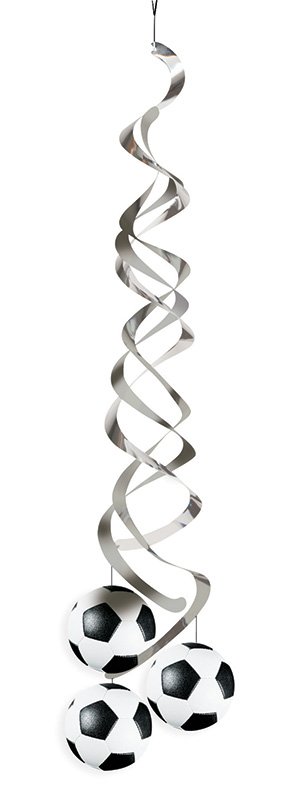 2 DECORACIONES COLGANTES 91 CM SPORTS FANATIC FÚTBOL