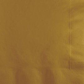 20 TOVAGLIOLI 25 CM ORO GLITTERATO