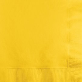 20 SERVILLETAS 25 CM SCHOOL BUS YELLOW