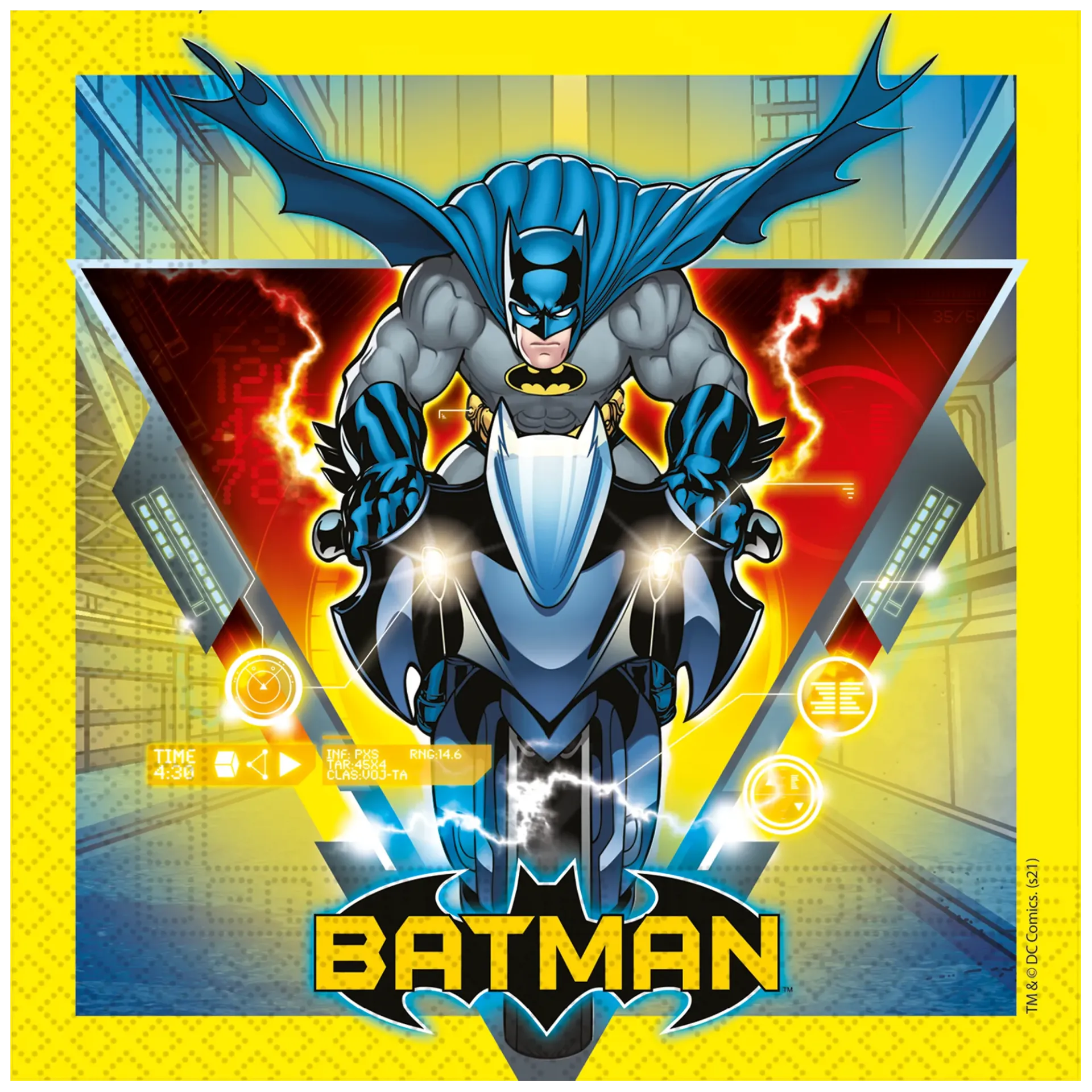20 TOVAGLIOLI BATMAN 33 CM