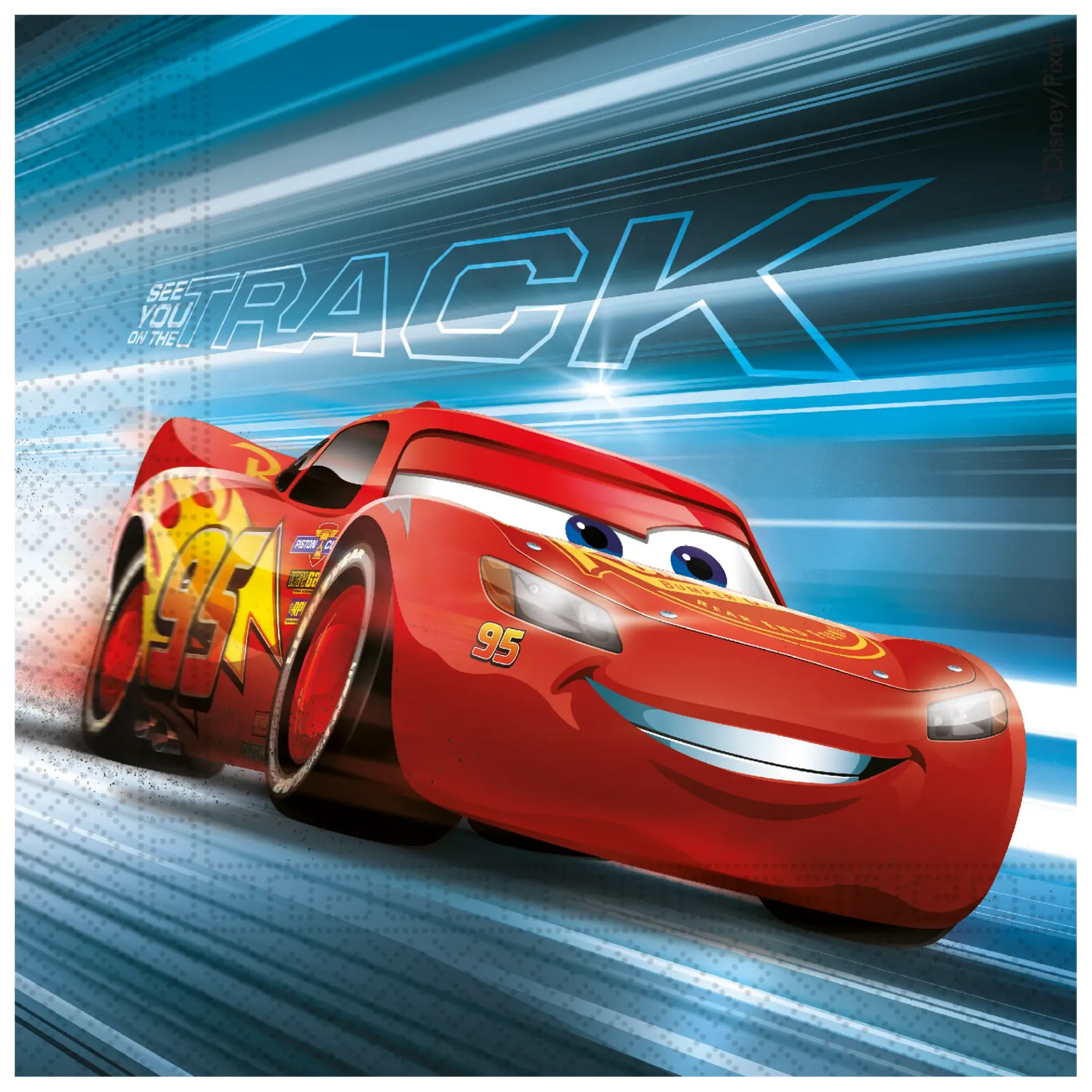 20 SERVILLETAS 33 CM CARS VICTORY