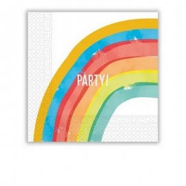 20 TOVAGLIOLI 33 CM Rainbow Party