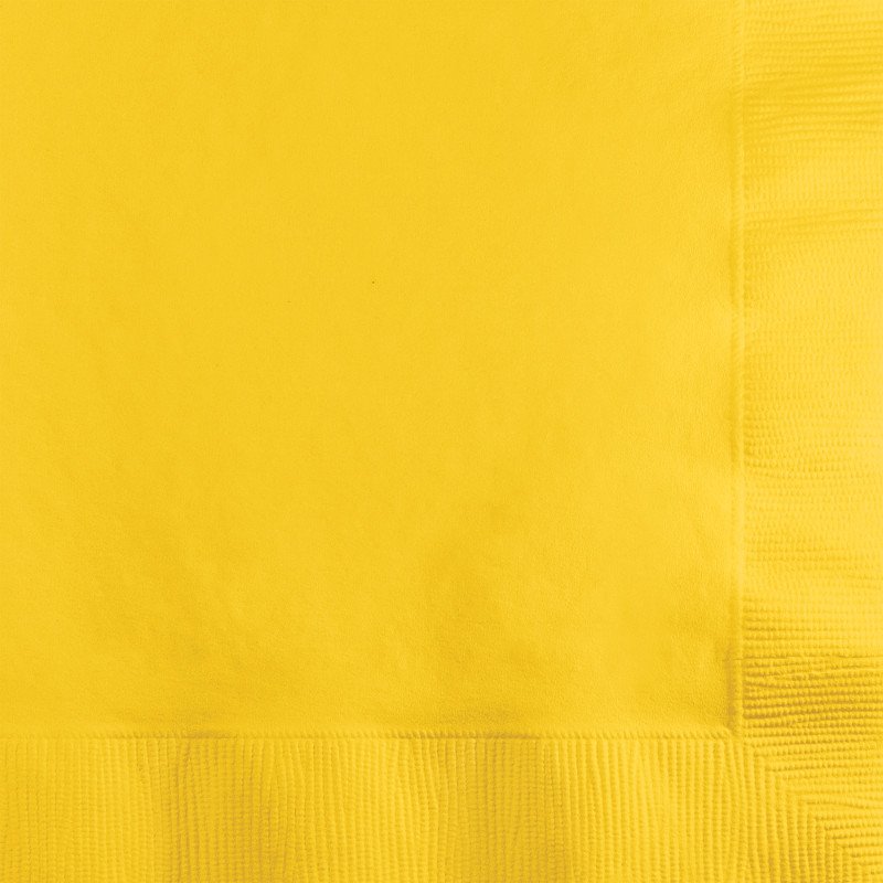 20 SERVILLETAS 33 CM SCHOOL BUS YELLOW