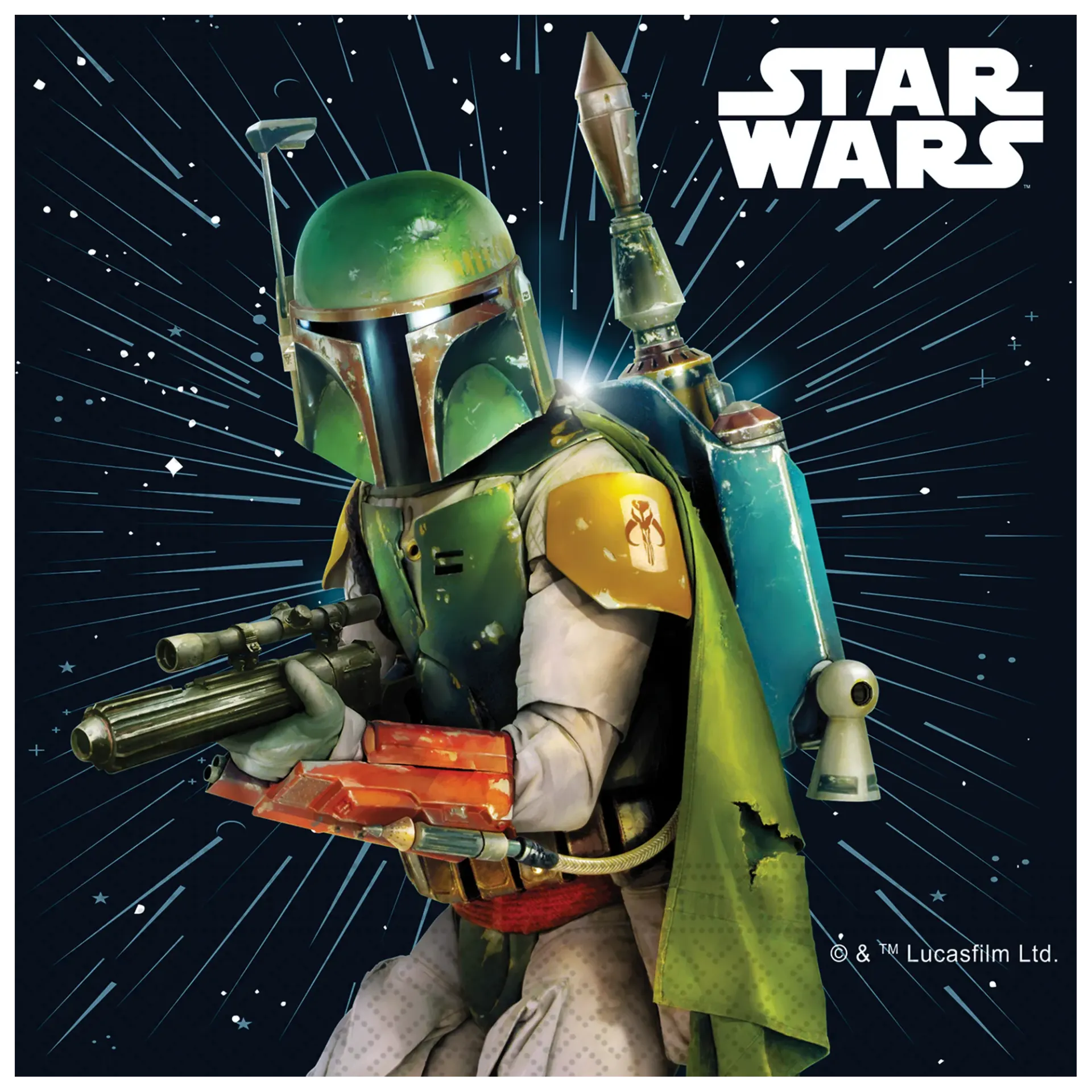 20 SERVILLETAS 33 CM STAR WARS