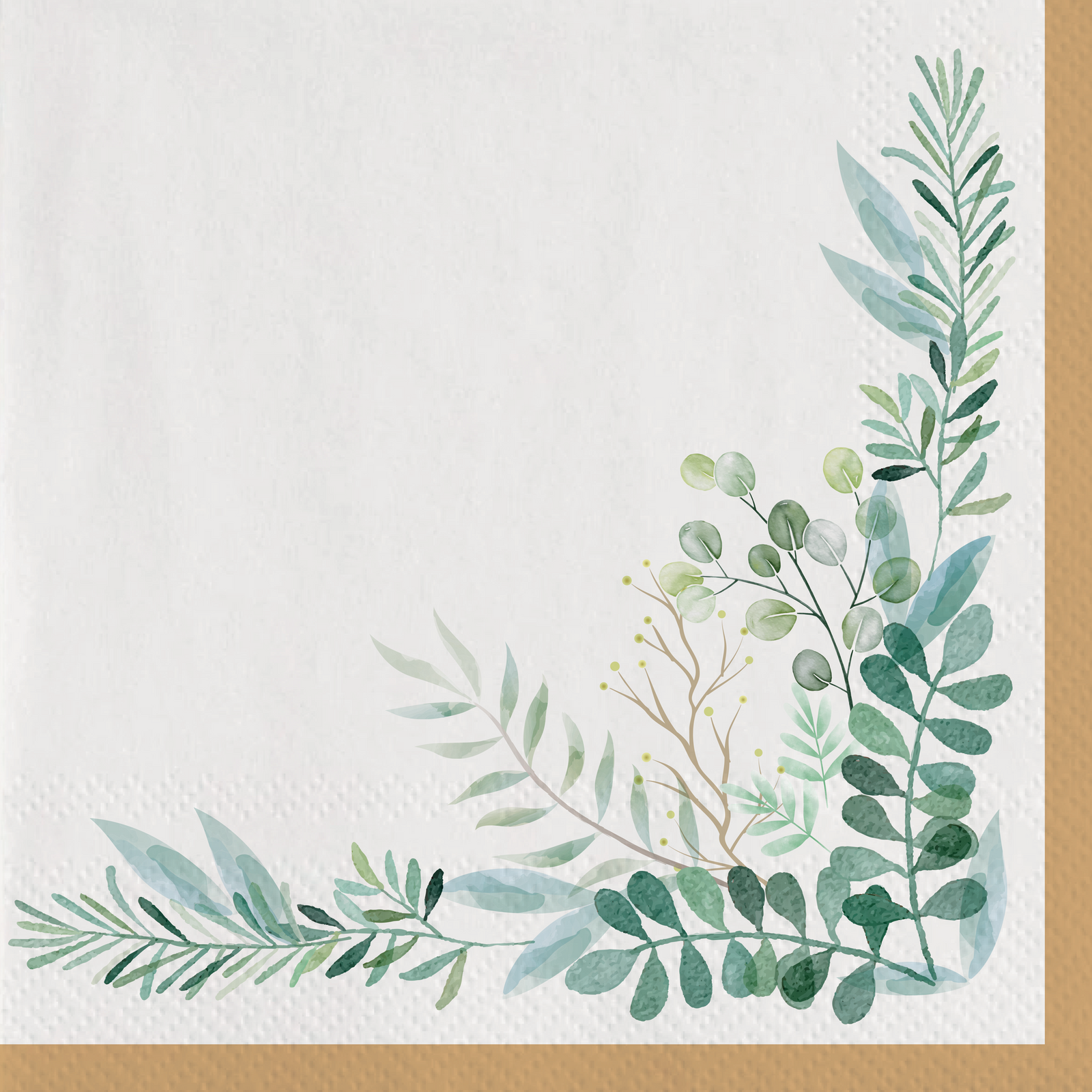 20 Tovaglioli 33 cm GREENERY PARTY