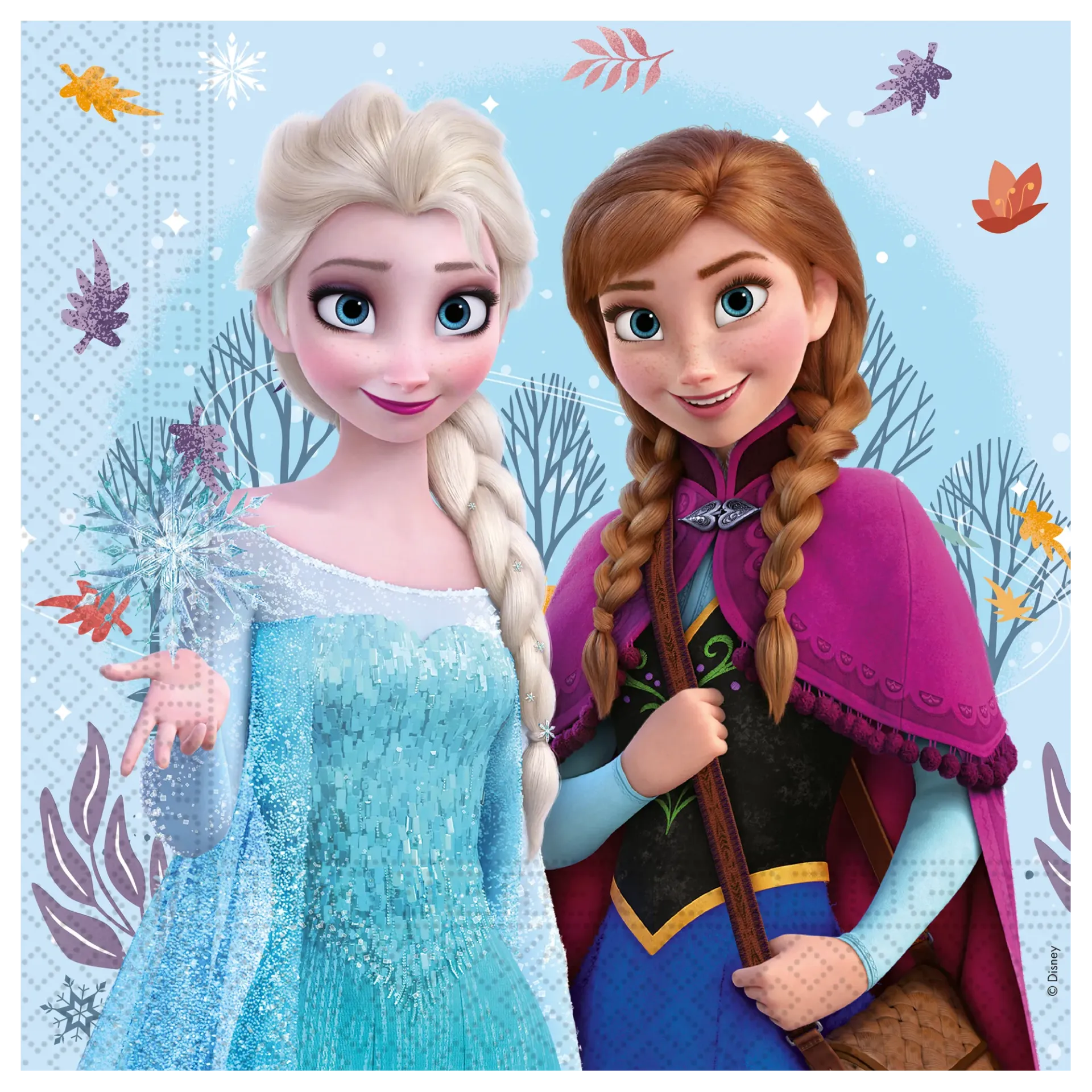 20 SERVILLETAS 33CM FROZEN WONDER