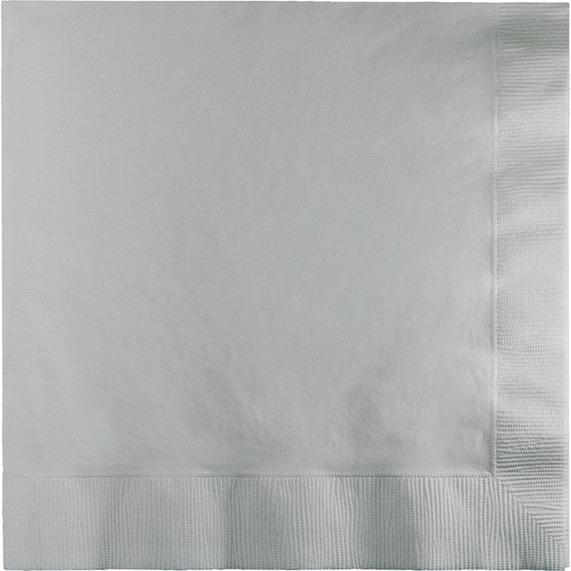 20 TOVAGLIOLI 33 CM ARGENTO BRILLANTE