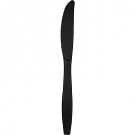 24 LAMES PREMIUM EN PLASTIQUE VELOURS NOIR