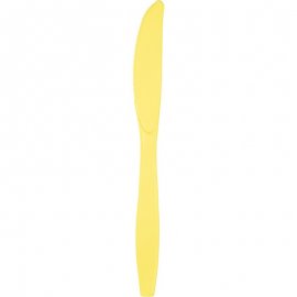 24 CUCHILLOS PLASTICO PREMIUM MIMOSA