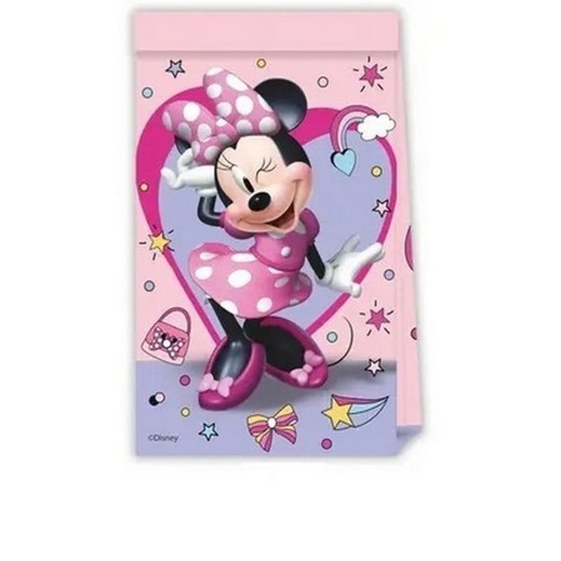4 SACS EN PAPIER MINNIE