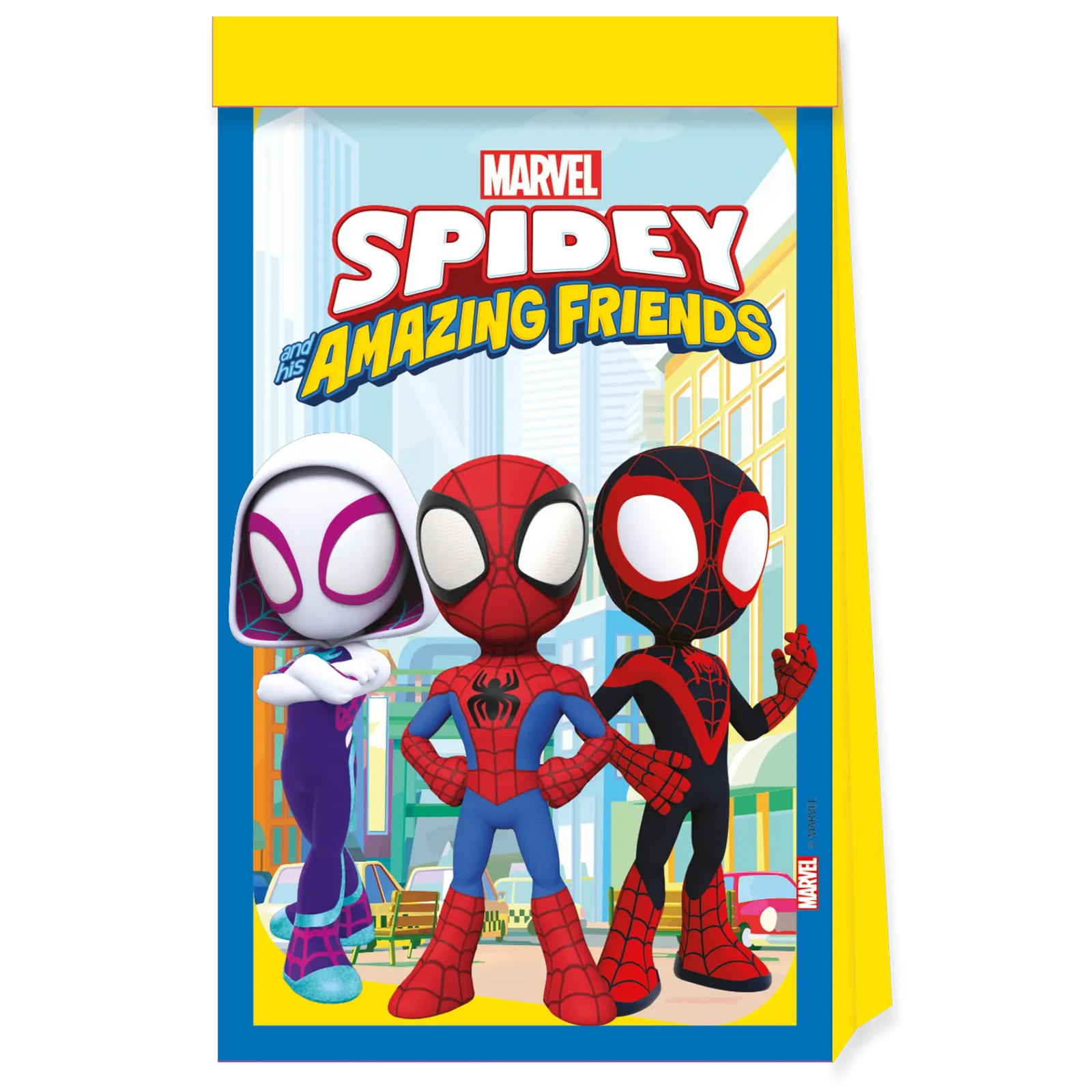 4 BOLSAS DE PAPEL SPIDEY