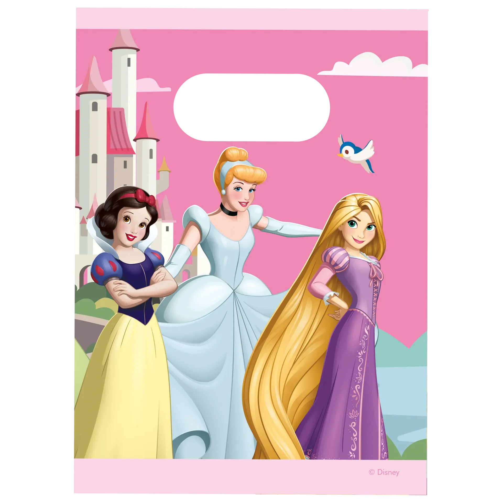 4 SACS EN PAPIER PRINCESSES DISNEY WORLD