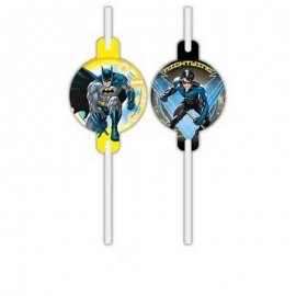 4 cannucce di carta di Batman