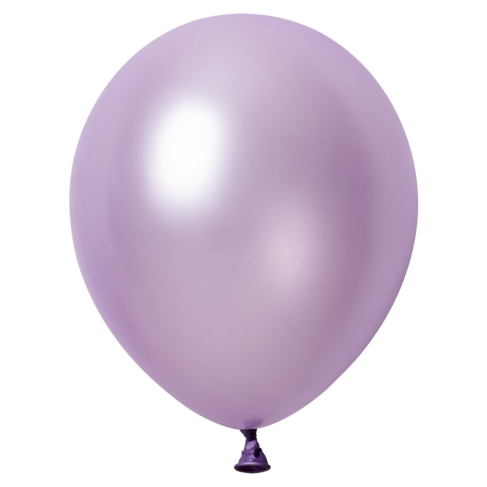 50 Globos Lila Metallic 30 cm