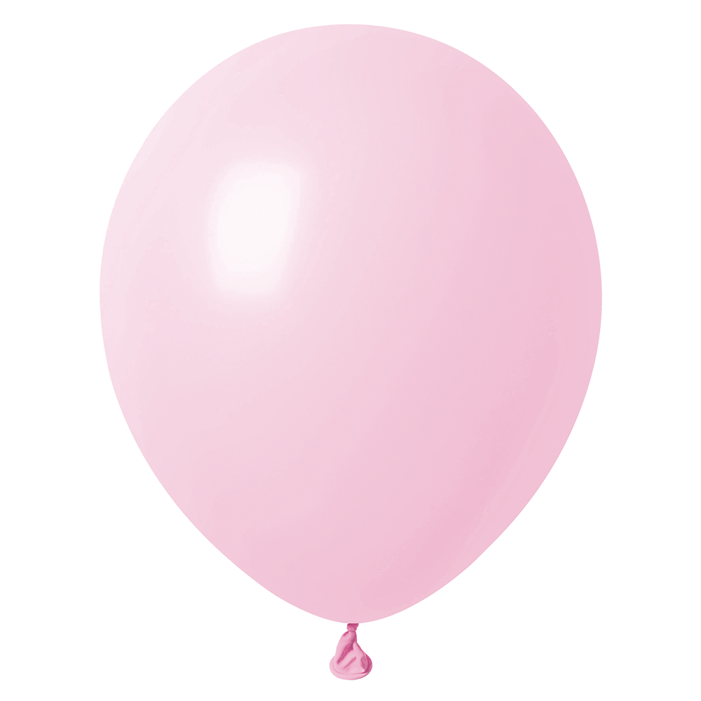 50 palloncini rosa pastello chiaro da 30 cm