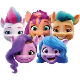 6 My Little Pony Masks
