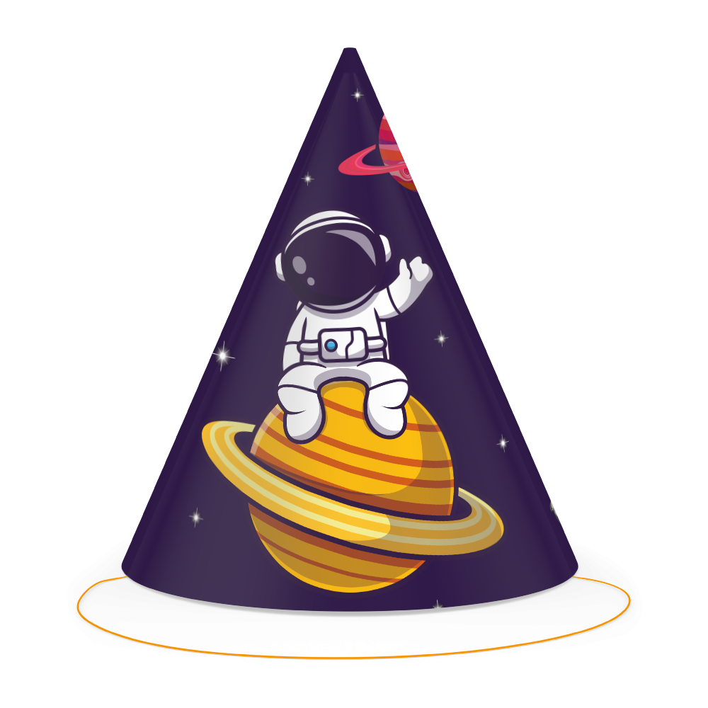 6 GORROS ASTRONAUTA