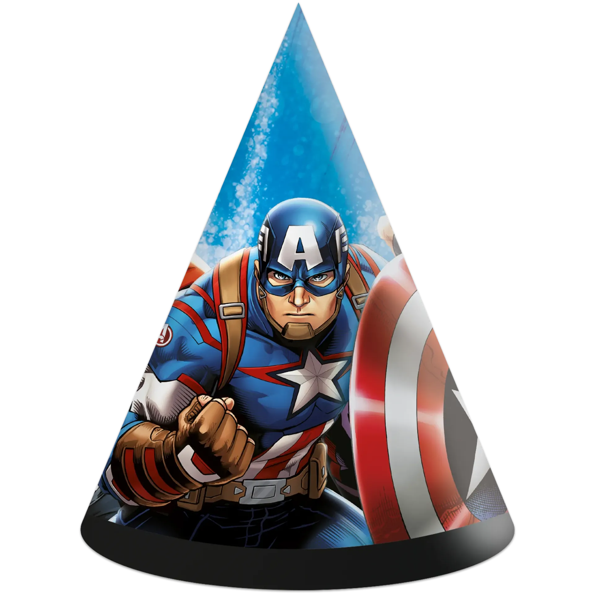 6 GORROS AVENGERS EVERGREEN