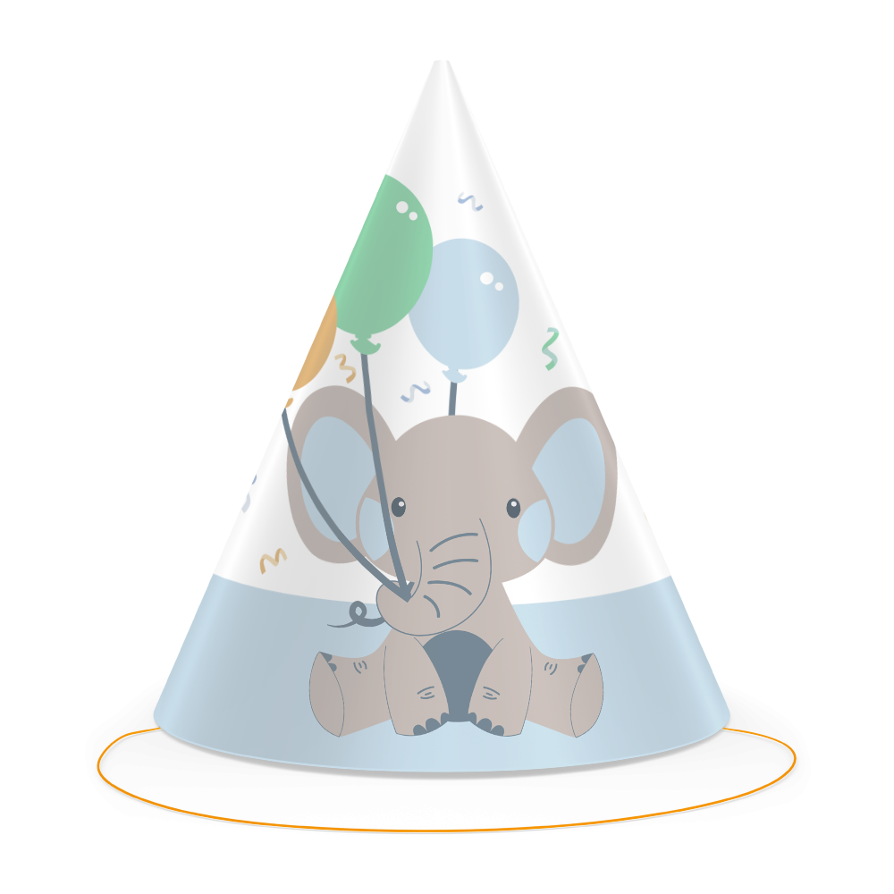 6 GORROS ENCHANTING ELEPHANT BOY