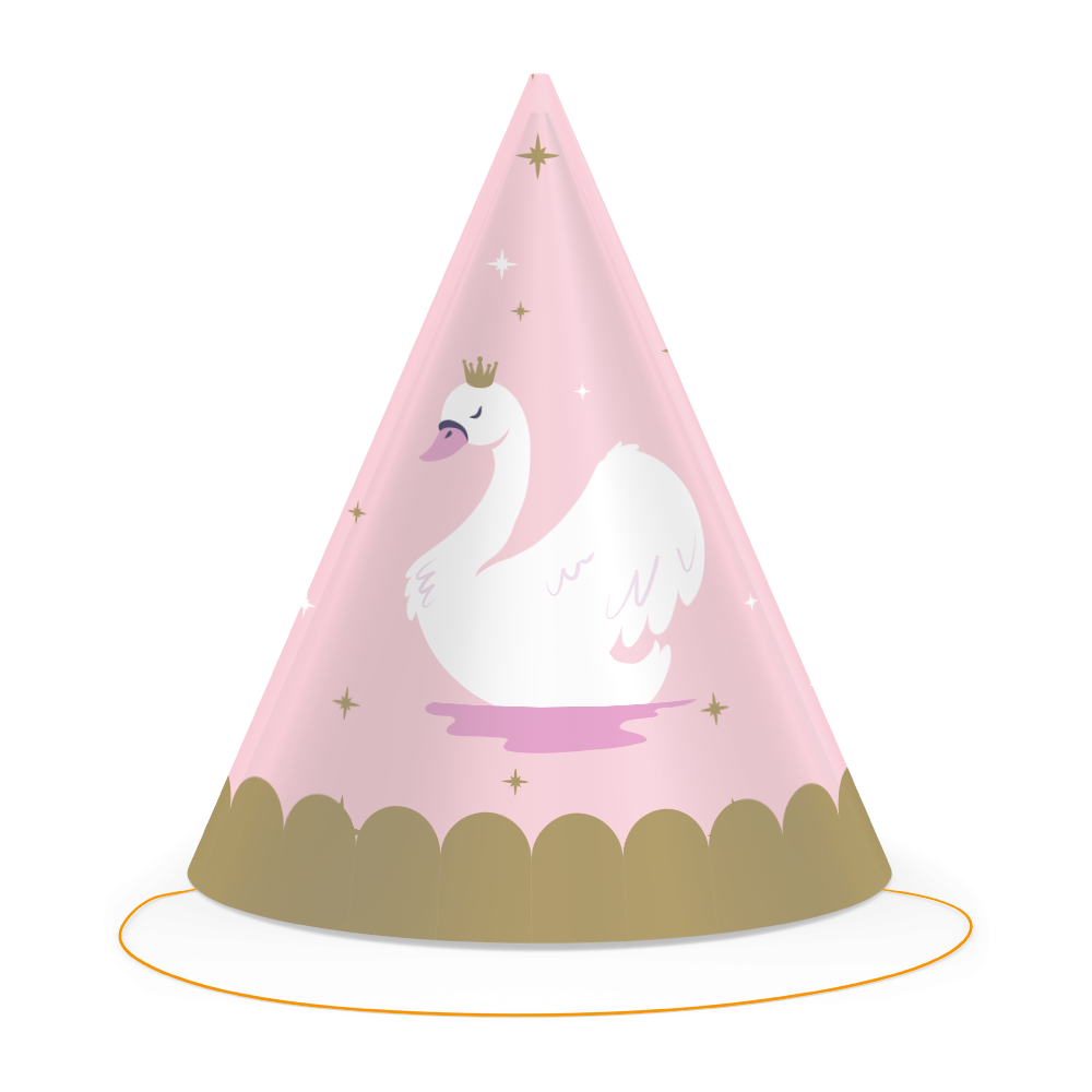 6 CAPPELLI A FORMA DI CIGNO ALLA MODA