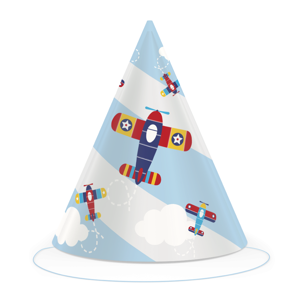 6 Gorros LIL AIRPLANE