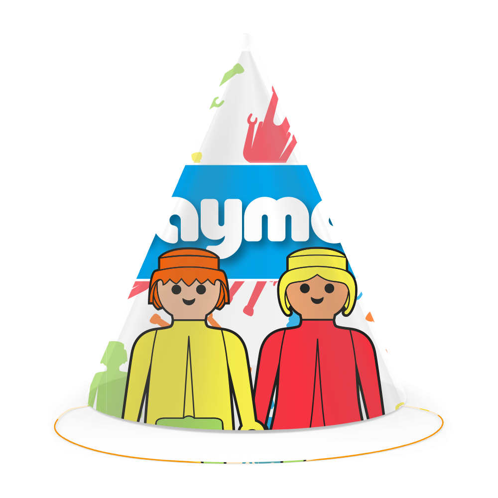 6 Gorros Playmobil