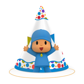 6 Gorros Pocoyo