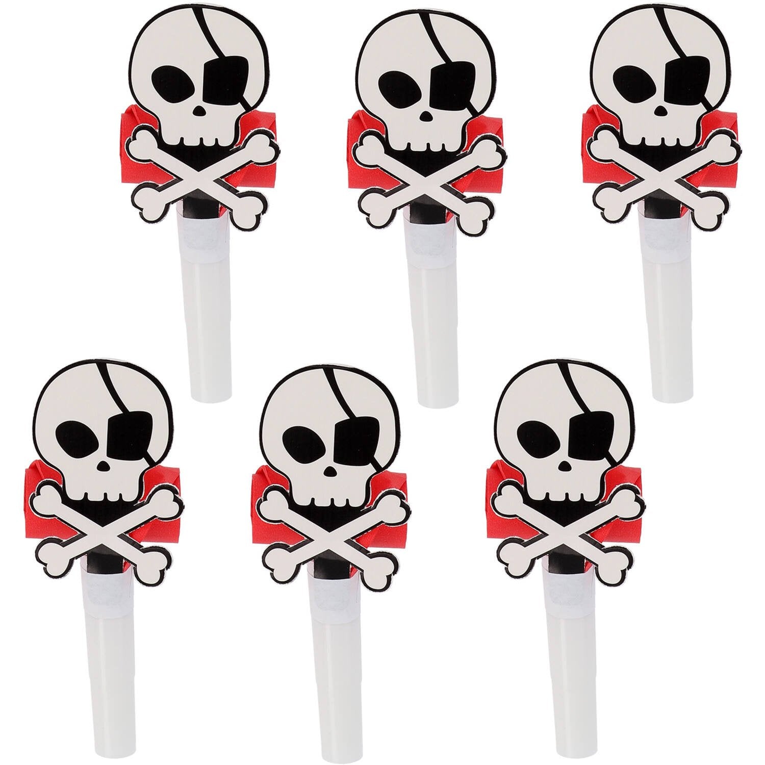 6 Matasuegras Pirata