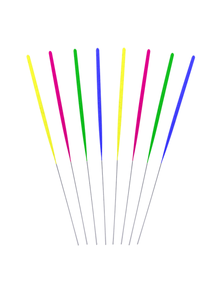 8 Bengalas Neón