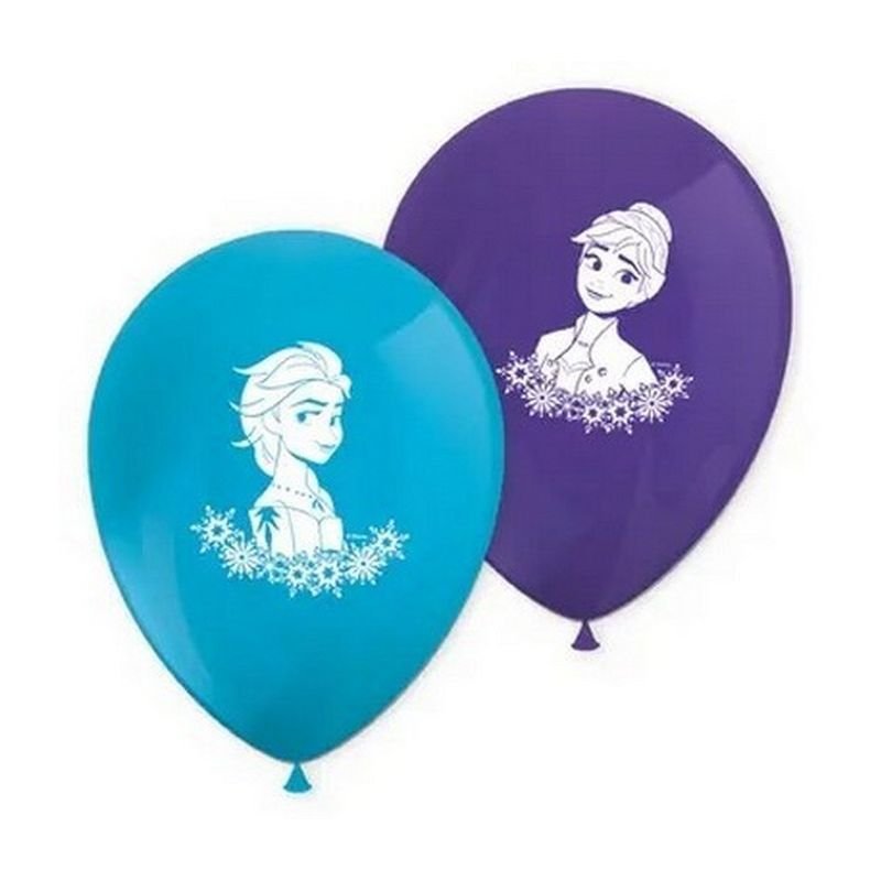 8 palloncini in lattice FROZEN SPIRIT