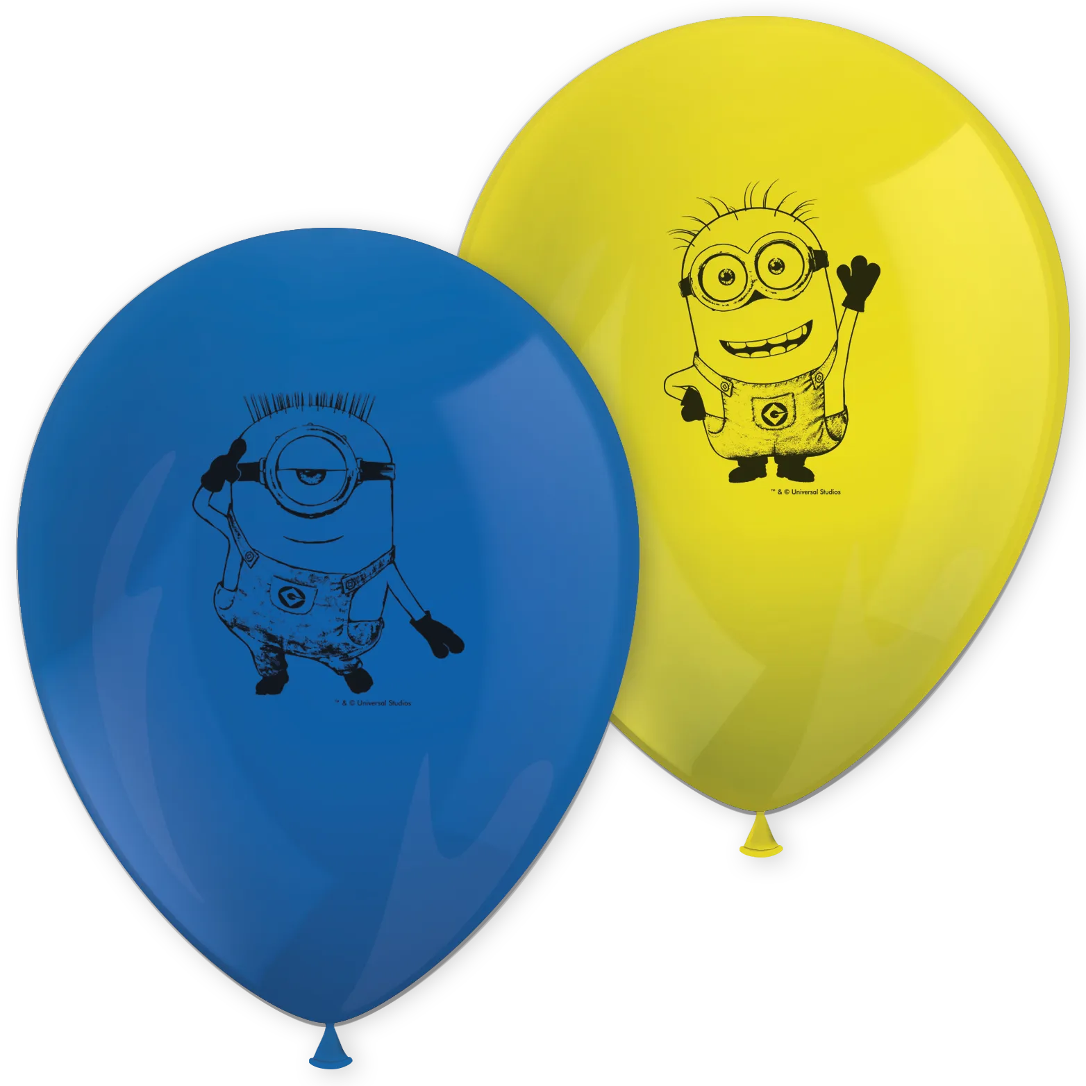 8 palloncini in lattice dei Minions