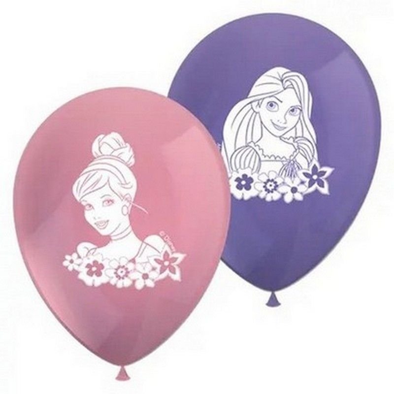 8 palloncini in lattice delle principesse Disney