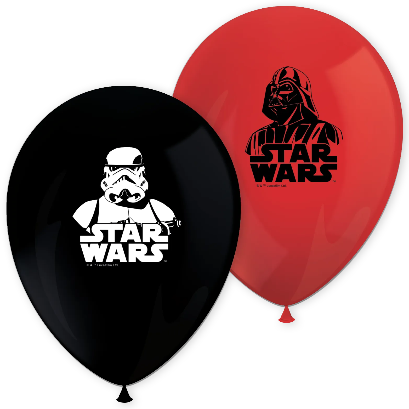 8 palloncini in lattice di Star Wars