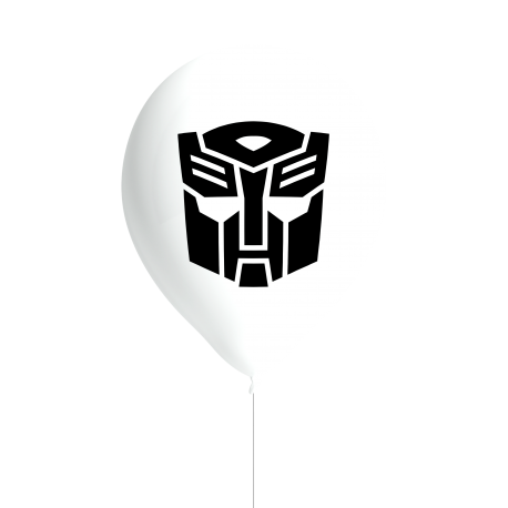 8 ballons en latex Transformers